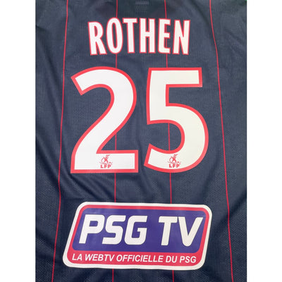 Maillot football vintage domicile Paris-Saint-Germain #25 Rothen saison 2009-2010 - Nike - Paris Saint-Germain