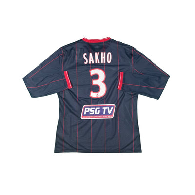Maillot football vintage domicile Paris Saint-Germain #3 Sakho saison 2009-2010 - Nike - Paris Saint-Germain