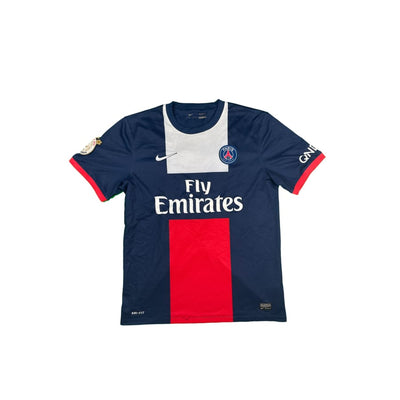 Maillot football vintage domicile Paris Saint Germain #7 J.Menez saison 2013-2014 - Nike - Paris Saint-Germain