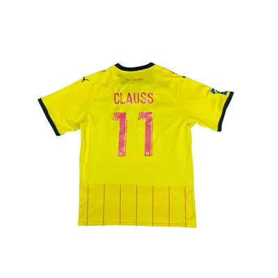 Maillot football vintage domicile RC Lens #11 Clauss saison 2020-2021 - Puma - RC Lens