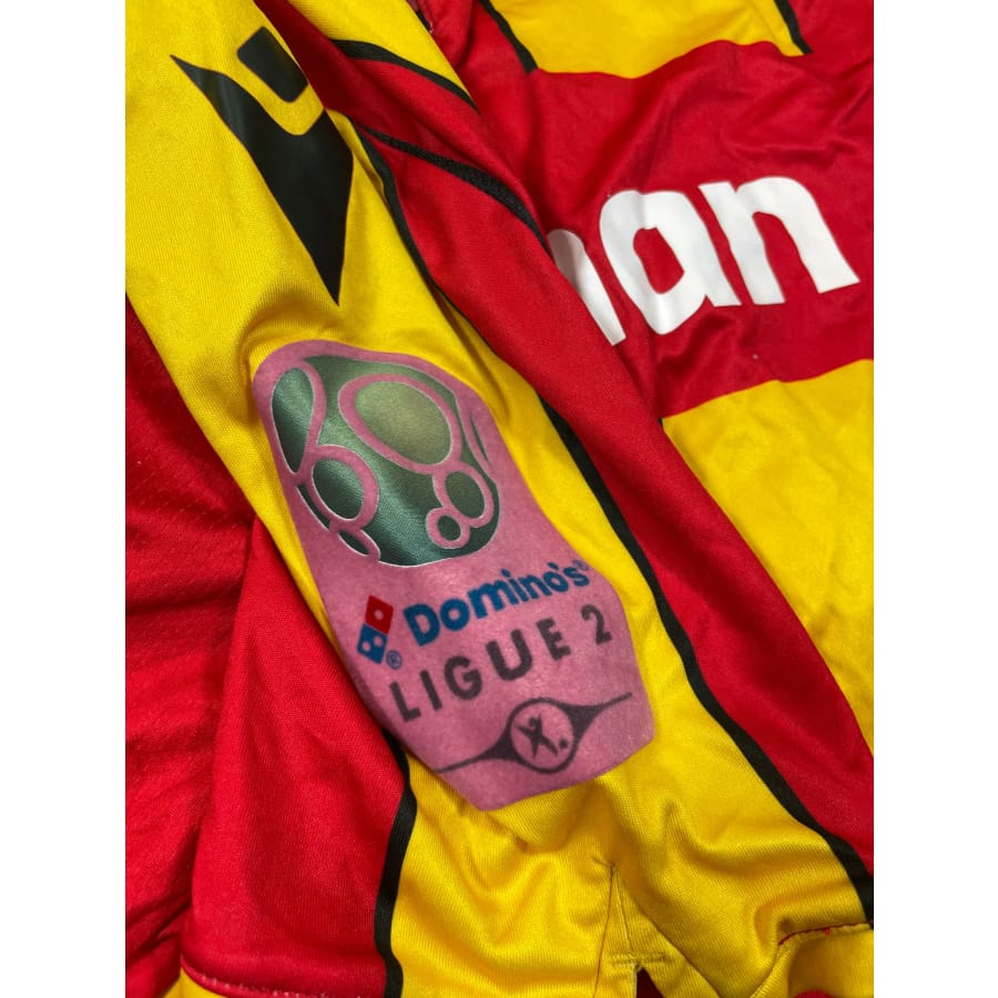 Maillot football vintage domicile RC Lens #17 Kalouka saison 2018-2019 - Macron - RC Lens