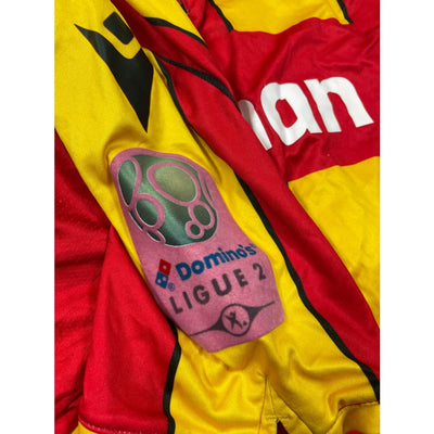 Maillot football vintage domicile RC Lens #17 Kalouka saison 2018-2019 - Macron - RC Lens