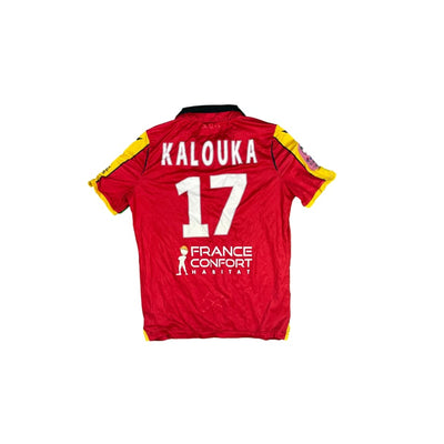 Maillot football vintage domicile RC Lens #17 Kalouka saison 2018-2019 - Macron - RC Lens