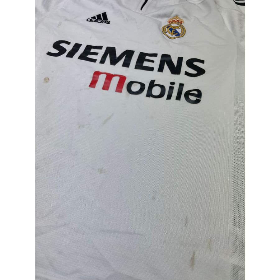 Maillot football vintage domicile Real Madrid #9 Ronaldo saison 2003-2004 - Adidas - Real Madrid