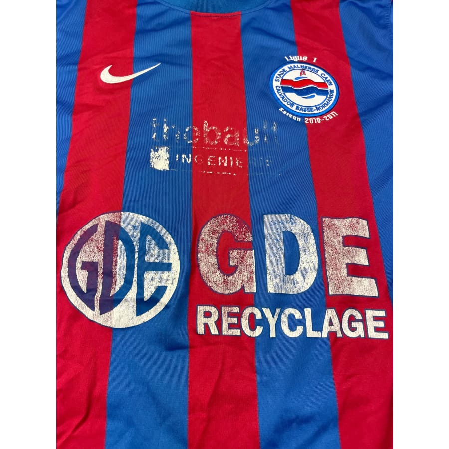 Maillot football vintage domicile SM Caen #20 Hamouma saison 2010-2011 - Nike - SM Caen