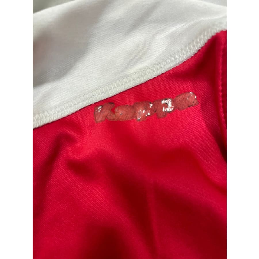Maillot football vintage domicile Stade de Reims #25 Weber saison 2009-2010 - Kappa - Stade de Reims