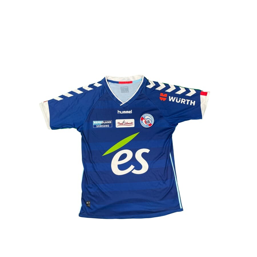 Maillot football vintage domicile Strasbourg saison 2015-2016 - Hummel - RC Strasbourg Alsace