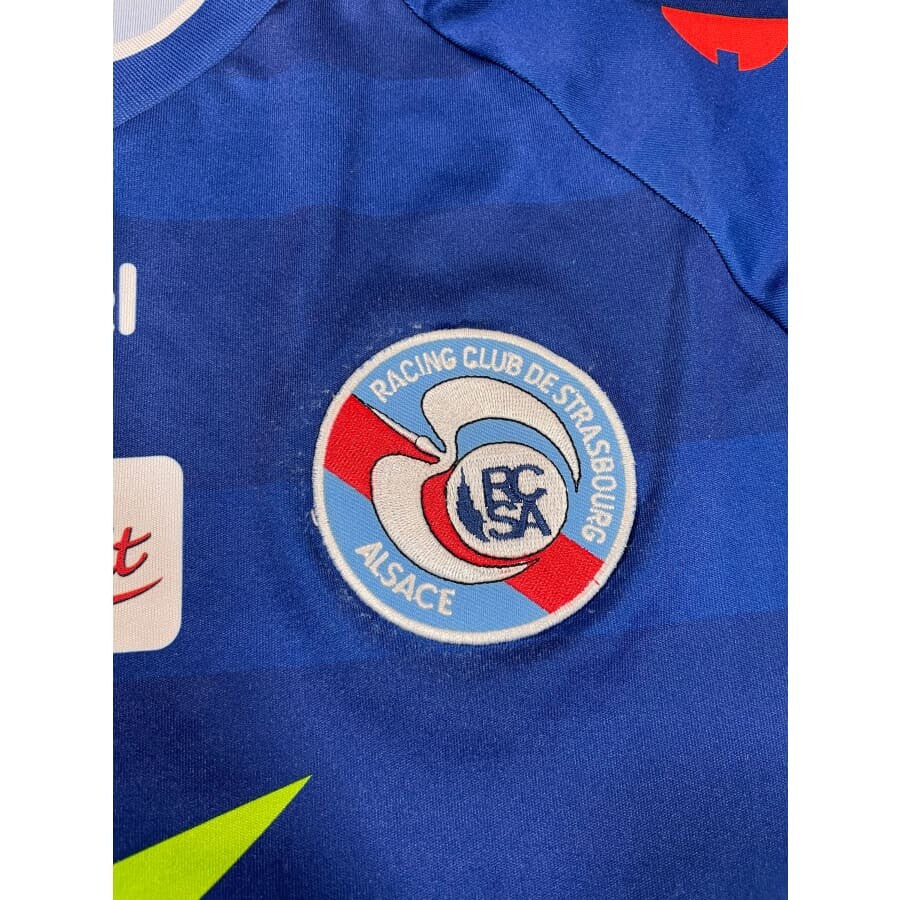 Maillot football vintage domicile Strasbourg saison 2015-2016 - Hummel - RC Strasbourg Alsace