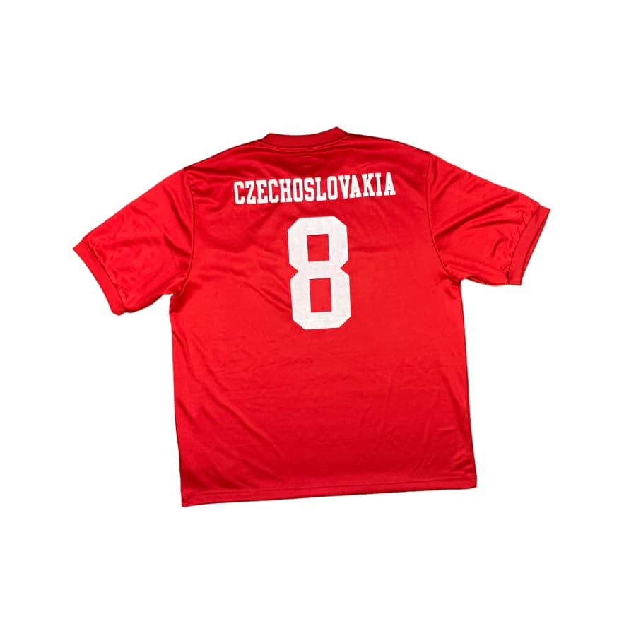 Maillot football vintage domicile Tchécoslovaquie #8 - Adidas - Tchécoslovaquie