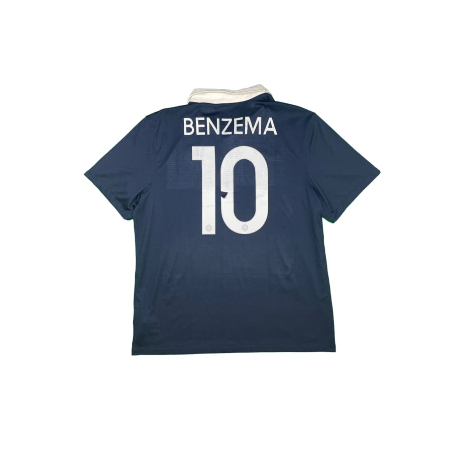 Maillot football vintage Equipe de France #10 Benzema saison 2014-2015 - Nike - Equipe de France