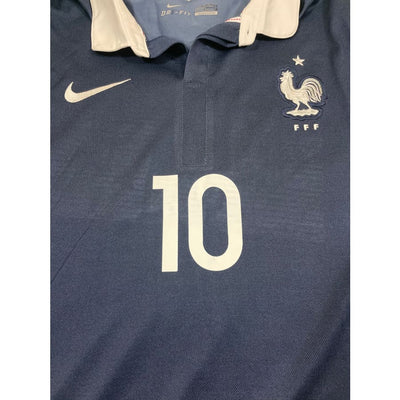 Maillot football vintage Equipe de France #10 Benzema saison 2014-2015 - Nike - Equipe de France