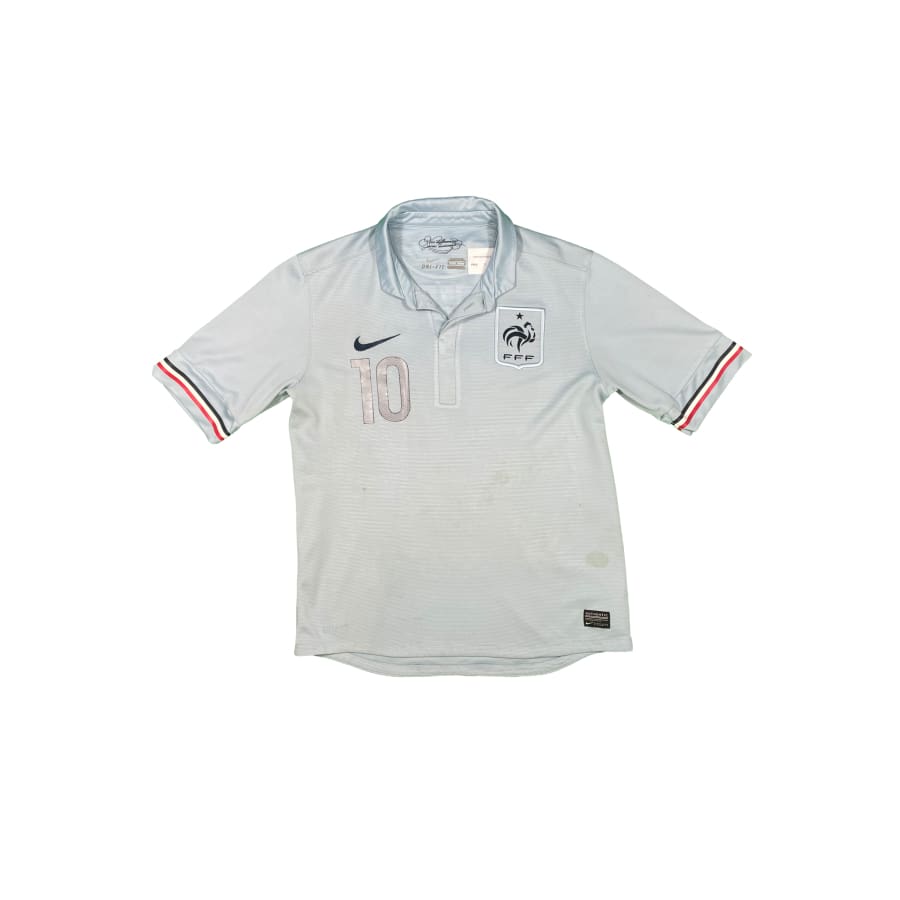 Maillot football vintage Equipe de France #10 Benzema saison - Nike - Equipe de France