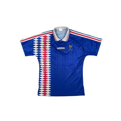 Maillot football vintage Equipe de France #10 domicile saison - Adidas - Equipe de France