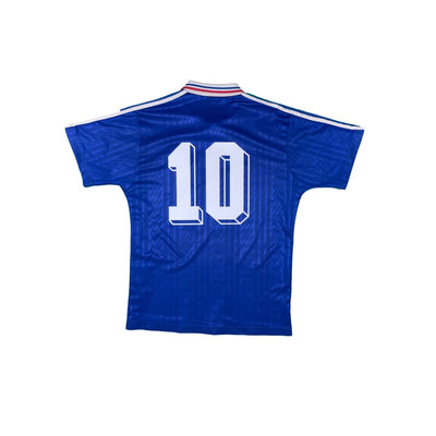 Maillot football vintage Equipe de France #10 domicile saison - Adidas - Equipe de France