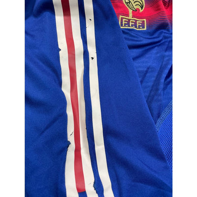 Maillot football vintage Equipe de France #10 Zidane domicile saison 2004-2005 - Adidas - Equipe de France
