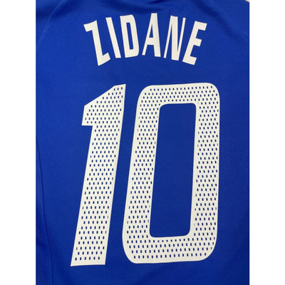 Maillot football vintage Equipe de France #10 Zidane domicile saison - Adidas - Equipe de France