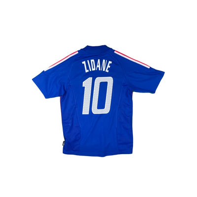 Maillot football vintage Equipe de France #10 Zidane domicile saison - Adidas - Equipe de France