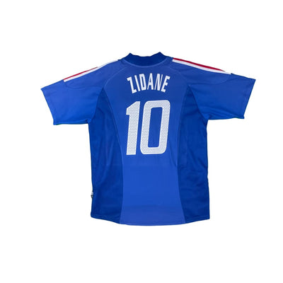 Maillot football vintage Equipe de France #10 Zidane domicile saison - Adidas - Equipe de France