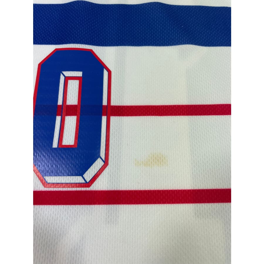 Maillot football vintage Equipe de France #10 Zidane extérieur saison 1998-1999 - Adidas - Equipe de France