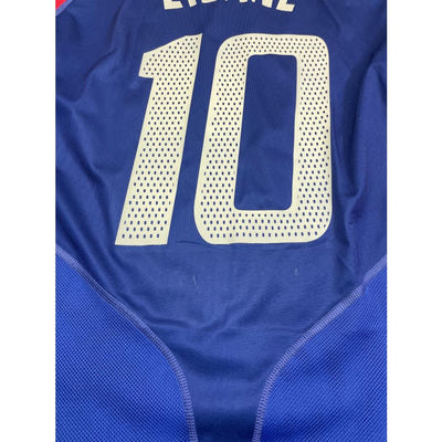 Maillot football vintage Equipe de France #10 Zidane saison - Adidas - Equipe de France