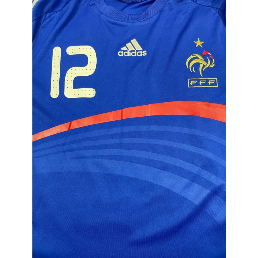 Maillot football vintage Equipe de France #12 Henry domicile saison - Adidas - Equipe de France