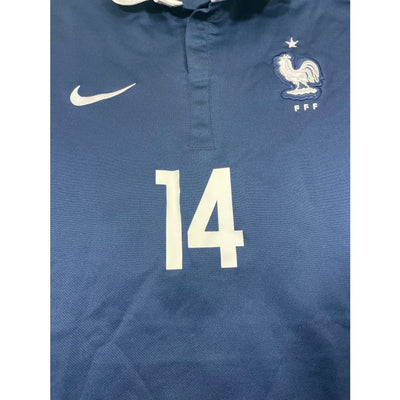 Maillot football vintage Equipe de France #14 Matuidi domicile saison 2014-2015 - Nike - Equipe de France