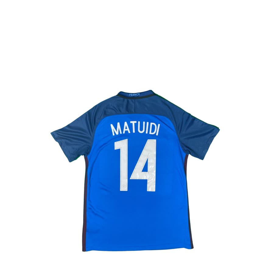 Maillot football vintage Equipe de France #14 Matuidi saison 2016-2017 - Nike - Equipe de France