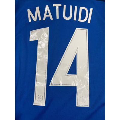 Maillot football vintage Equipe de France #14 Matuidi saison 2016-2017 - Nike - Equipe de France