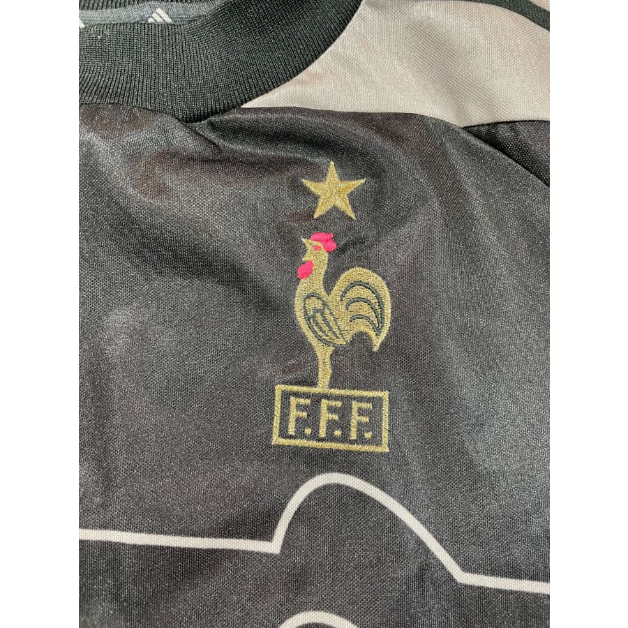 Maillot football vintage Equipe de France #16 Barthez saison 1999-2000 - Adidas - Equipe de France