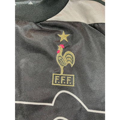Maillot football vintage Equipe de France #16 Barthez saison 1999-2000 - Adidas - Equipe de France