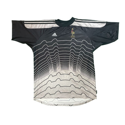 Maillot football vintage Equipe de France #16 Barthez saison 1999-2000 - Adidas - Equipe de France