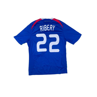 Maillot football vintage Equipe de France #22 Ribery domicile saison 2008-2009 - Adidas - Equipe de France