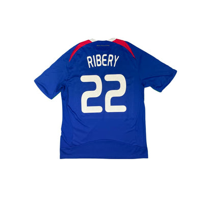 Maillot football vintage Equipe de France #22 Ribery domicile saison 2008-2009 - Adidas - Equipe de France