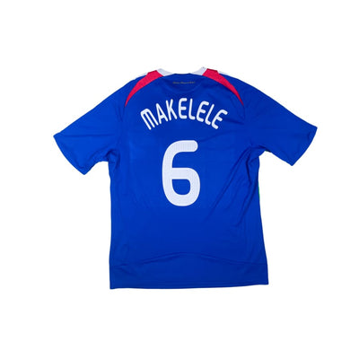 Maillot football vintage Equipe de France #6 Makelele domicile saison 2008-2009 - Adidas - Equipe de France