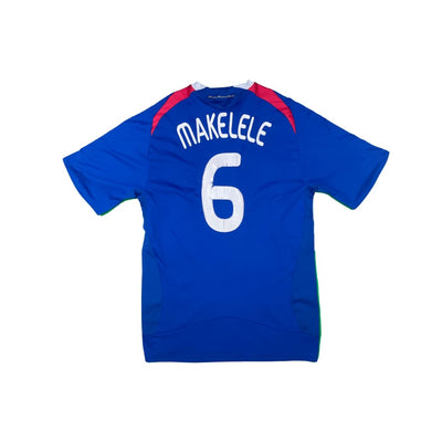 Maillot football vintage Equipe de France #6 Makelele domicile saison - Adidas - Equipe de France