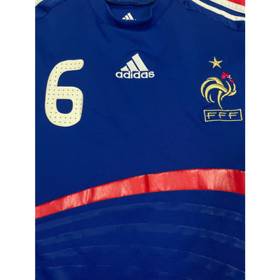 Maillot football vintage Equipe de France #6 Makelele domicile saison - Adidas - Equipe de France