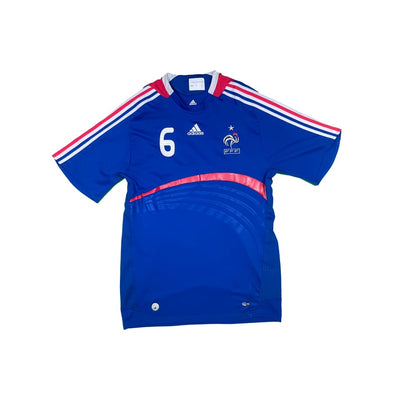 Maillot football vintage Equipe de France #6 Makelele domicile saison - Adidas - Equipe de France