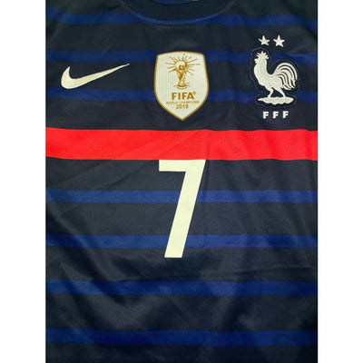 Maillot football vintage Equipe de France #7 Griezmann domicile saison 2022-2023 - Nike - Equipe de France