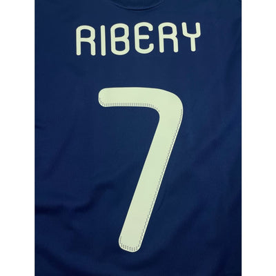 Maillot football vintage Equipe de France #7 Ribery domicile saison 2010-2011 - Adidas - Equipe de France