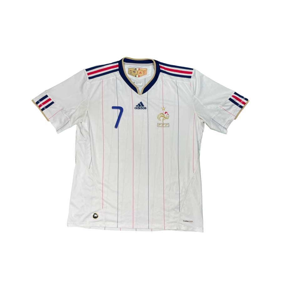 Maillot Football Vintage Equipe De France #22 Ribery Domicile Saison 2008 2010