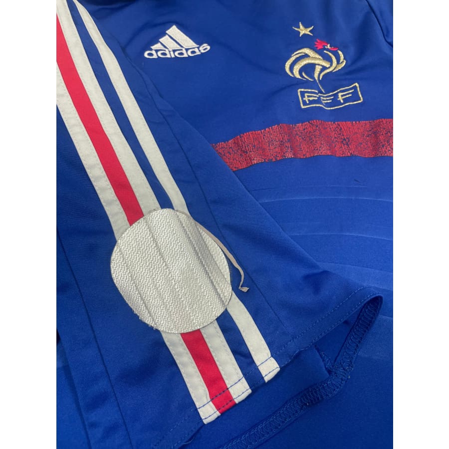 Maillot football vintage Equipe de France #9 Benzema domicile saison - Adidas - Equipe de France