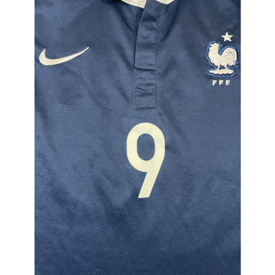 Maillot football vintage Equipe de France #9 Giroud saison 2014-2015 - Nike - Equipe de France