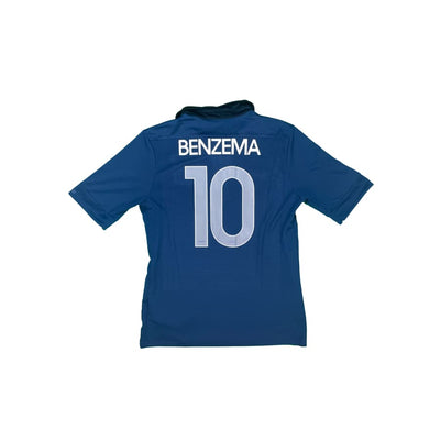 Maillot football vintage Equipe de France domicile #10 Benzema saison - Nike - Equipe de France
