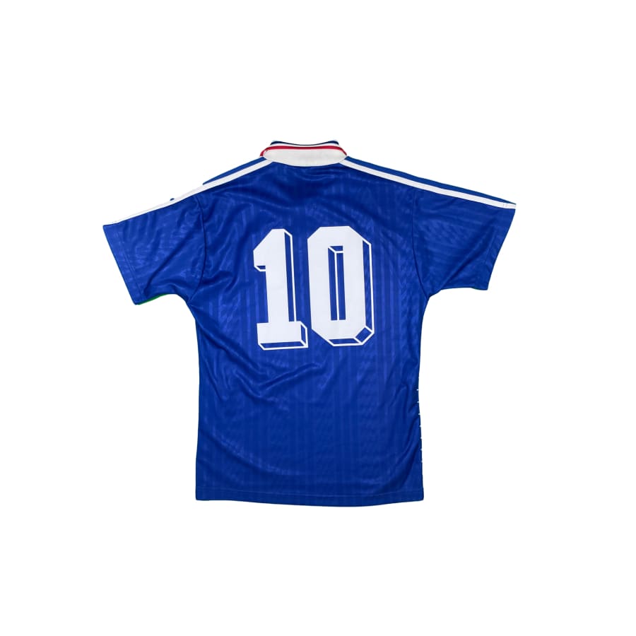 Maillot football vintage Equipe de France domicile #10 saison - Adidas - Equipe de France