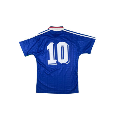 Maillot football vintage Equipe de France domicile #10 saison - Adidas - Equipe de France