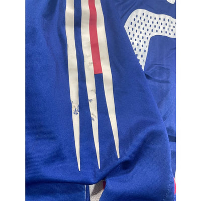 Maillot football vintage Equipe de France domicile #10 Zidane saison 2004-2005 - Adidas - Equipe de France