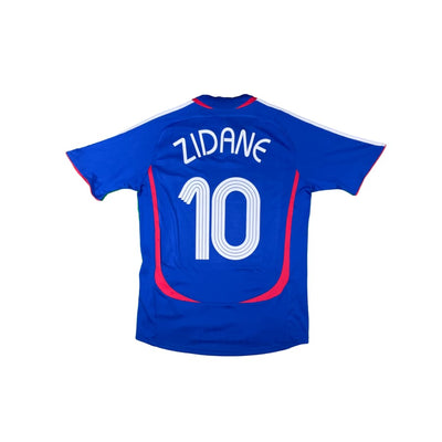 Maillot football vintage Equipe de France domicile #10 Zidane saison - Adidas - Equipe de France