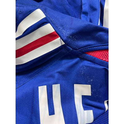 Maillot football vintage Equipe de France domicile #12 Henry saison 2004-2005 - Adidas - Equipe de France