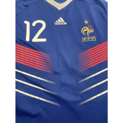 Maillot football vintage Equipe de France domicile #12 Henry saison 2010-2011 - Adidas - Equipe de France