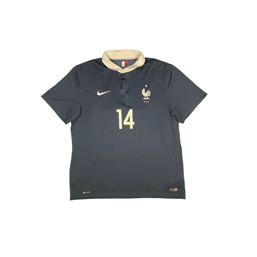 Maillot football vintage Equipe de France domicile #14 Matuidi saison 2014-2015 - Nike - Equipe de France